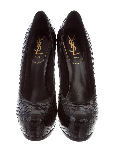 Yves Saint Laurent Python Shoes 